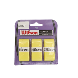 Намотка для ракеток Wilson Comfort желтая pdl137