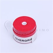 Намотка для ракеток Zarsia красная с перфорацией pdl162